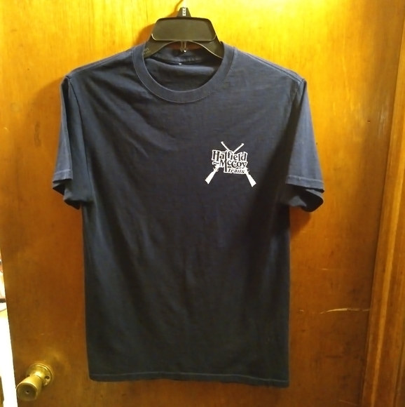 Hatfield McCoy T-shirt dark blue EUC small - Picture 2 of 7
